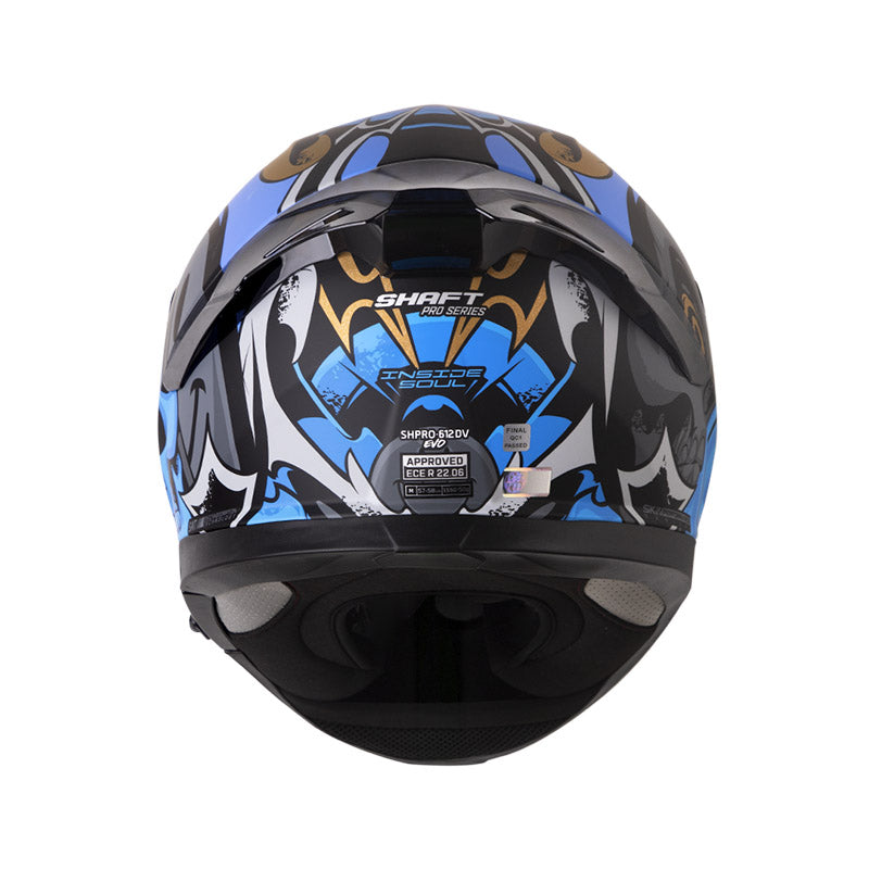 CASCO SHAFT SH-612DV PRO INSIDE SOUL MATE AZUL GRIS