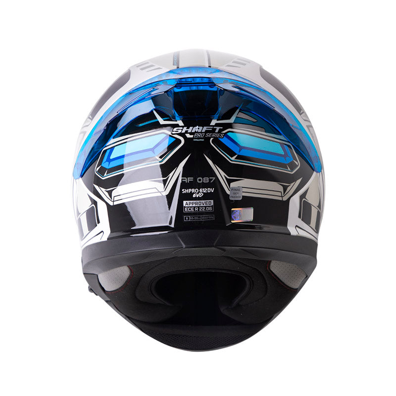 CASCO SHAFT SH-612DV PRO AF 087 BLANCO PERLA GRIS IRIDIUM
