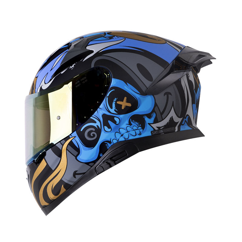 CASCO SHAFT SH-612DV PRO INSIDE SOUL MATE AZUL GRIS