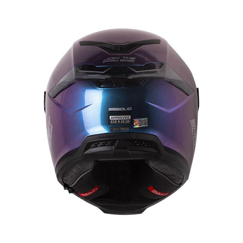 CASCO SHAFT SH-615DV PRO SOLID CAMALEON PLATA VISOR IRIDIUM