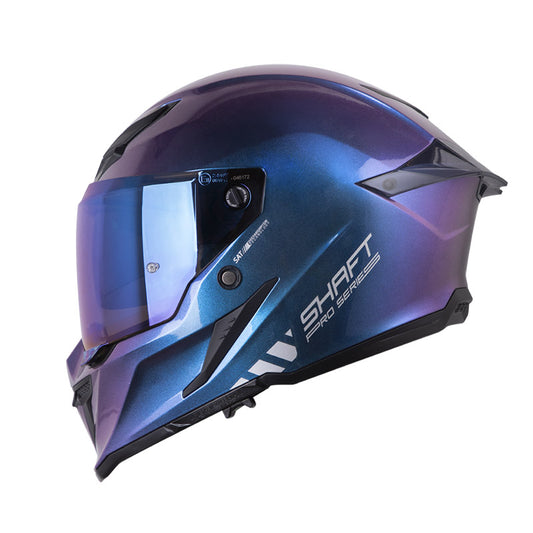 CASCO SHAFT SH-615DV PRO SOLID CAMALEON PLATA VISOR IRIDIUM