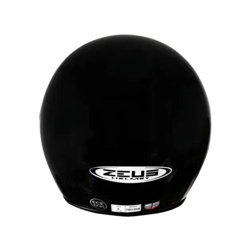 CASCO ZEUS ZS-507 MATE NEGRO