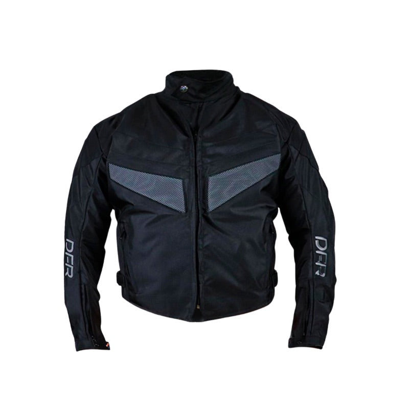 CHAQUETA DFR ANTIFRICCION RACING NEGRO