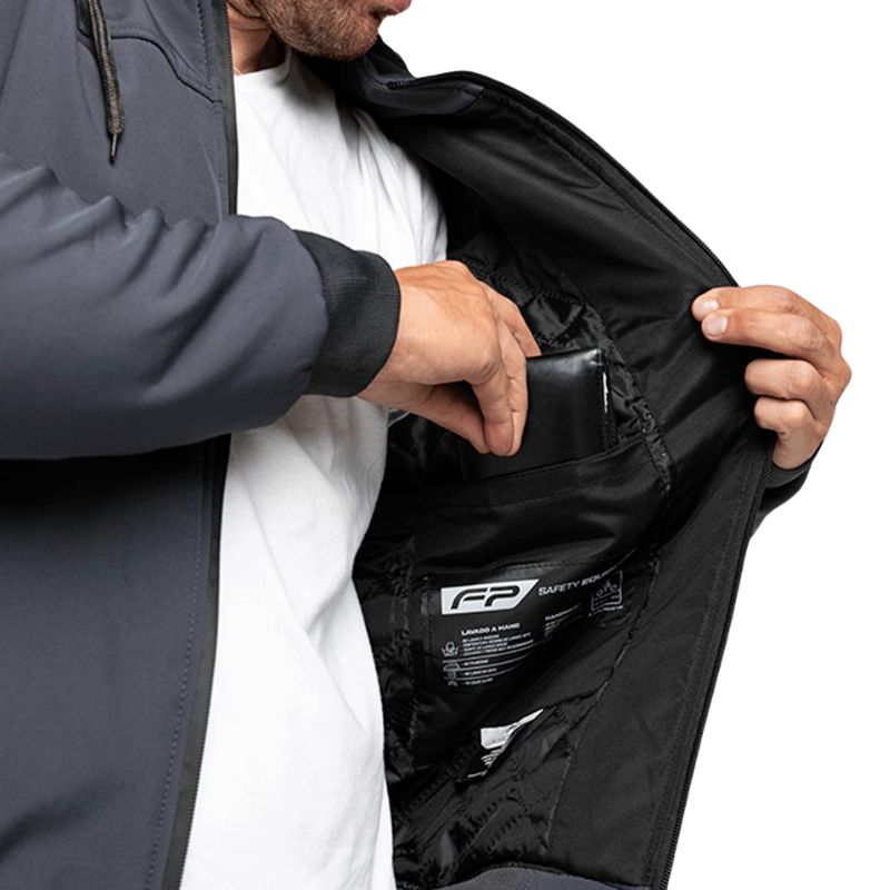 CHAQUETA FIREPARTS SECTOR GRIS