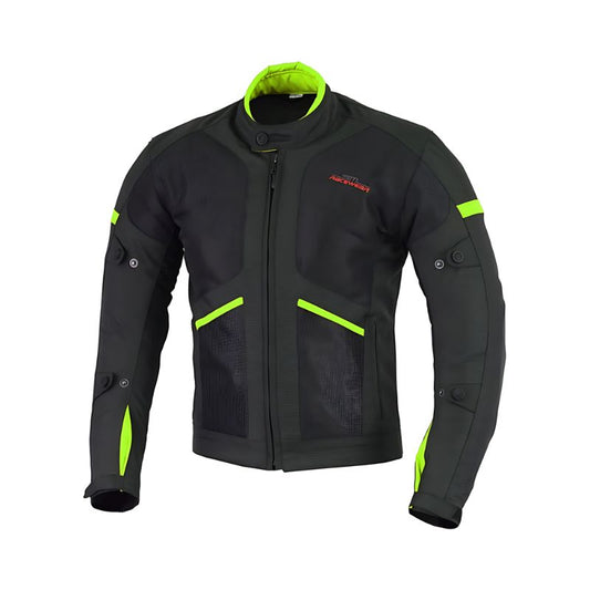 CHAQUETA SM NET-S II AMARILLO NEON