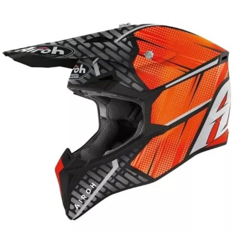 CASCO AIROH WRAAP IDOL NARANJA