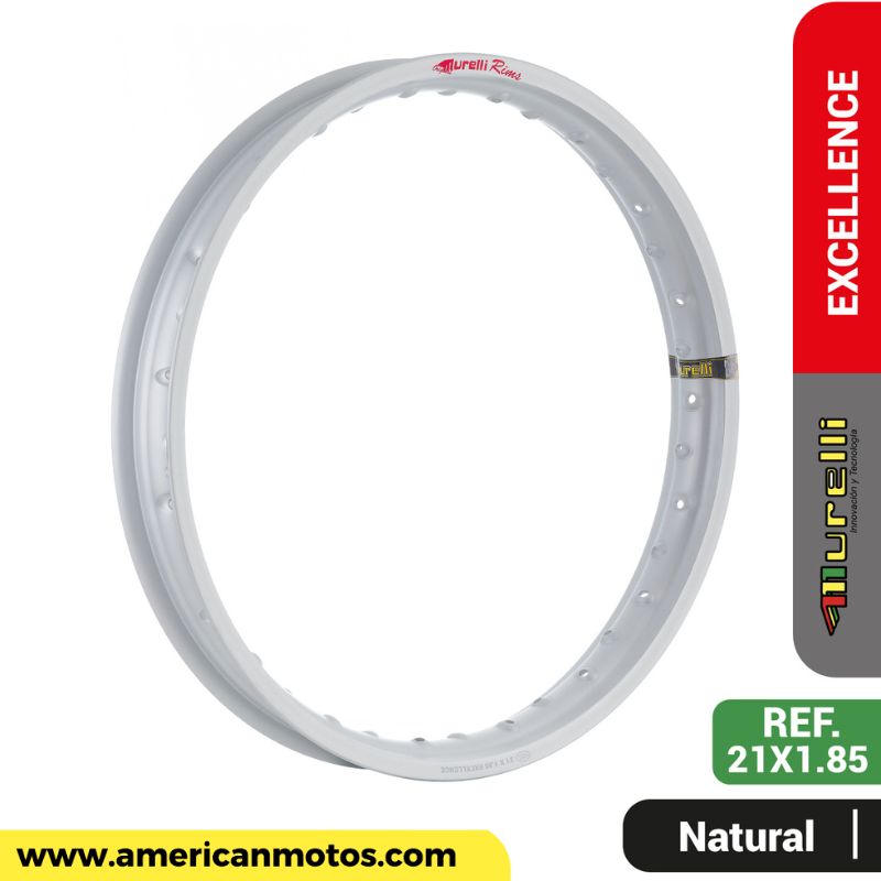 Murelli RIN MURELLI 185X21 EXCELLENCE NATURAL – American Motos Colombia