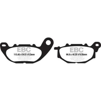 PASTILLA DE FRENO EBC FA663HH