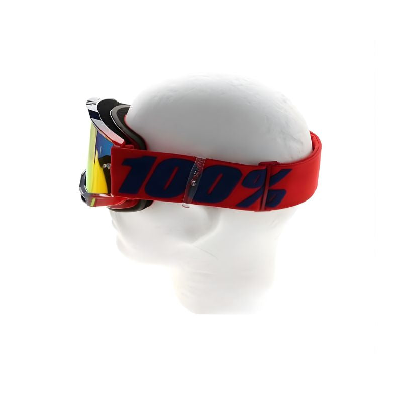 GAFAS 100% ACCURI 2 KEARNY LENTE ROJO