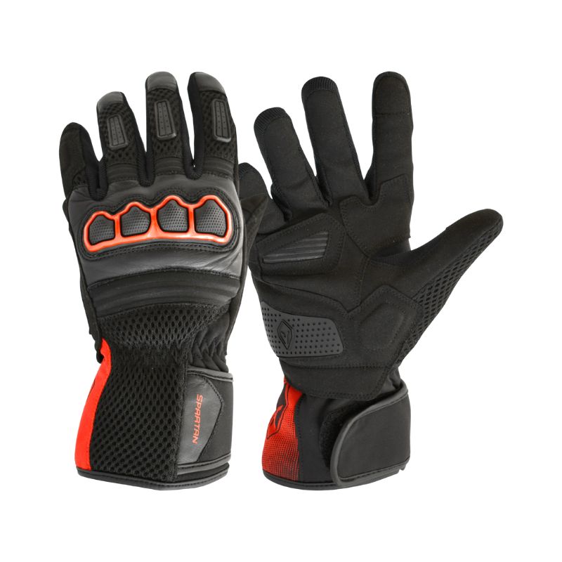 GUANTES SPARTAN MUGELLO ROJO