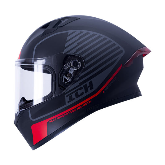 CASCO ICH ICH-503SP STREETLINE MATE NEGRO ROJO