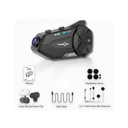 INTERCOMUNICADOR FREEDCONN R1 PRO CAMARA 2K
