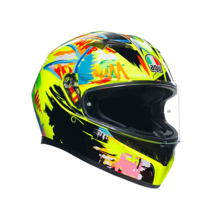 CASCO AGV K3 ROSSI WINTER TEST 2019