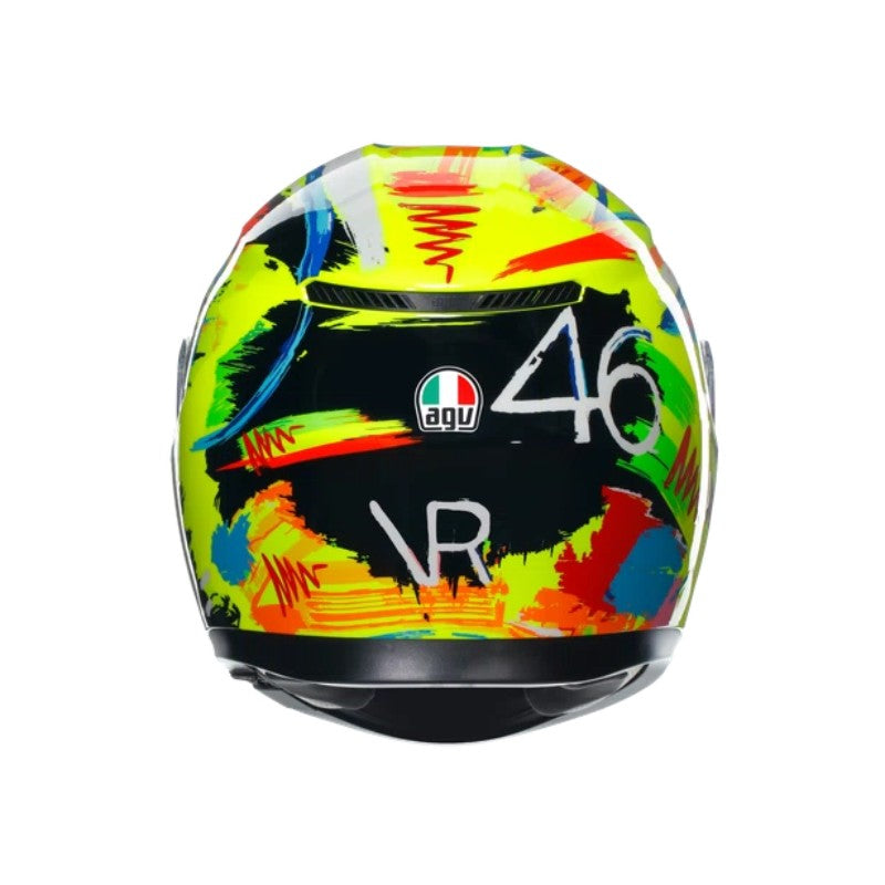 CASCO AGV K3 ROSSI WINTER TEST 2019