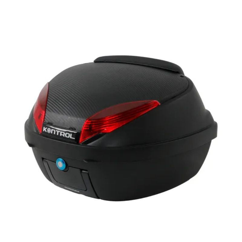 MALETERO KONTROL 52LT NEGRO ROJO