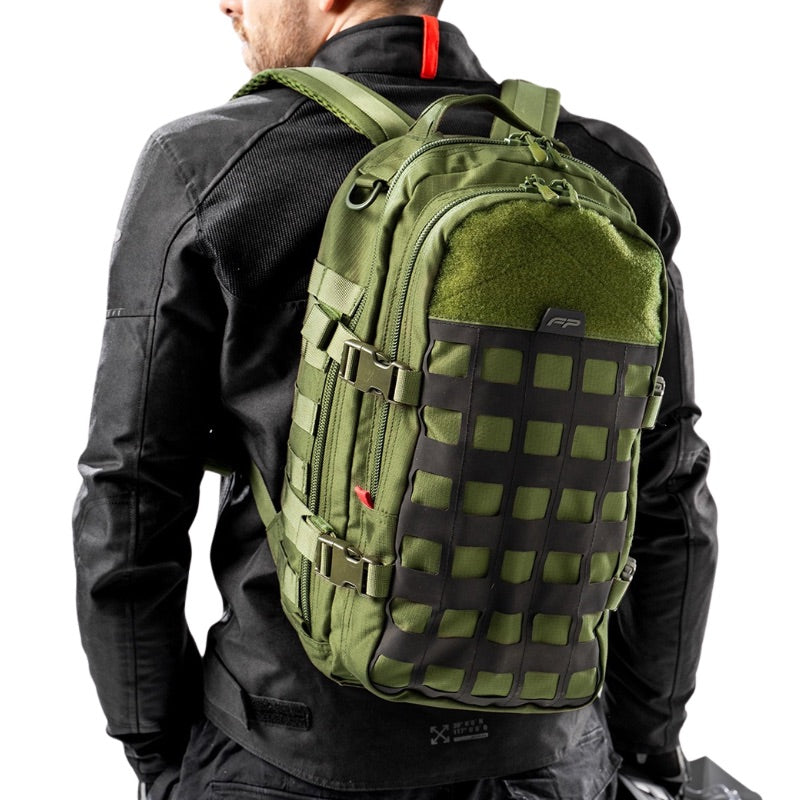 MORRAL TAKTICAL T25 VERDE MILITAR FIREPARTS