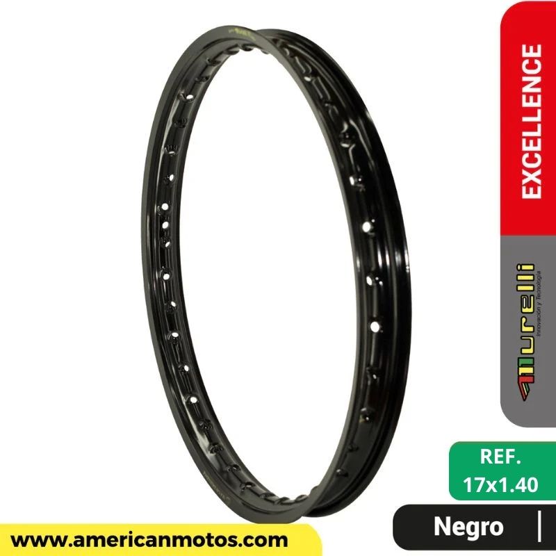RIN MURELLI 140X17 EXCELLENCE NEGRO