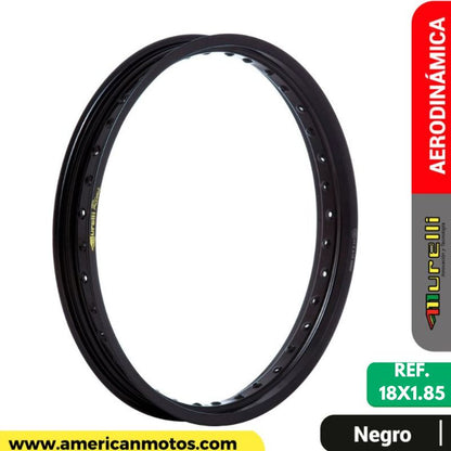 RIN MURELLI 185X18 AERO NEGRO