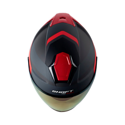 CASCO SHAFT SH-240DV PRO MAISON MATE GRIS OSCURO ROJO