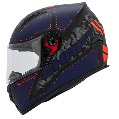 CASCO SHAFT SH-581EVO STRIKE MATE NEGRO AZUL
