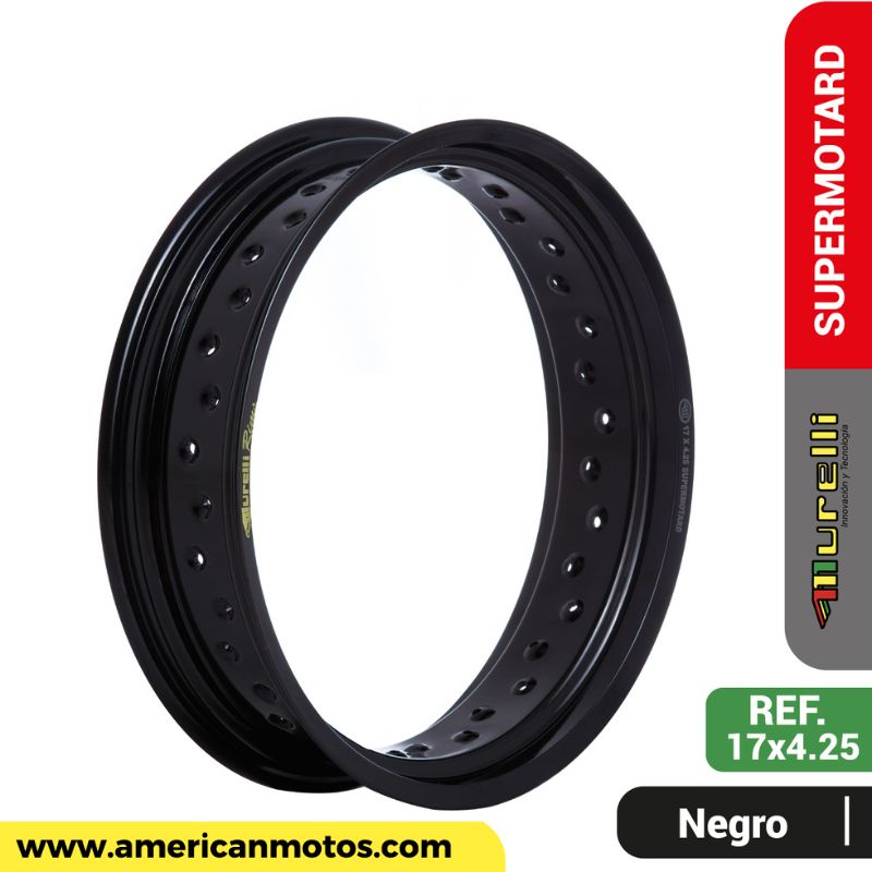 RIN MURELLI 425X17 AERO NEGRO