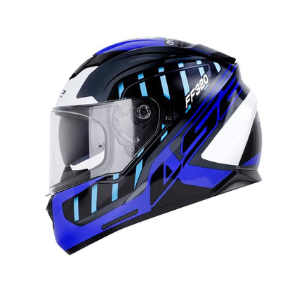 CASCO LS2 FF320 STREAM LETALIS GRIS AZUL