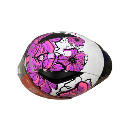 CASCO LS2 FF353SP POPPIES BLANCO ROSADO