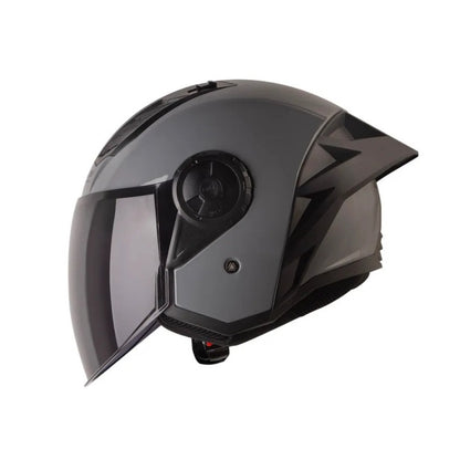 CASCO LS2 OF616 SOLID NARDO GRIS VISOR HUMO