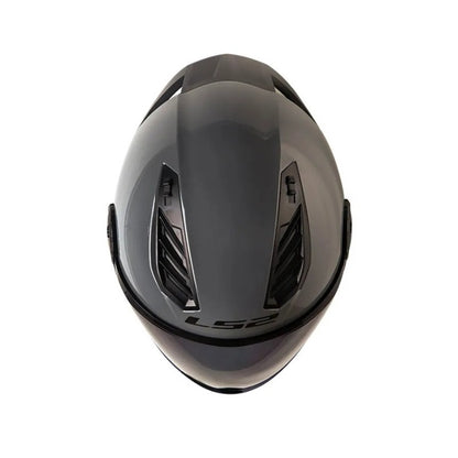CASCO LS2 OF616 SOLID NARDO GRIS VISOR HUMO