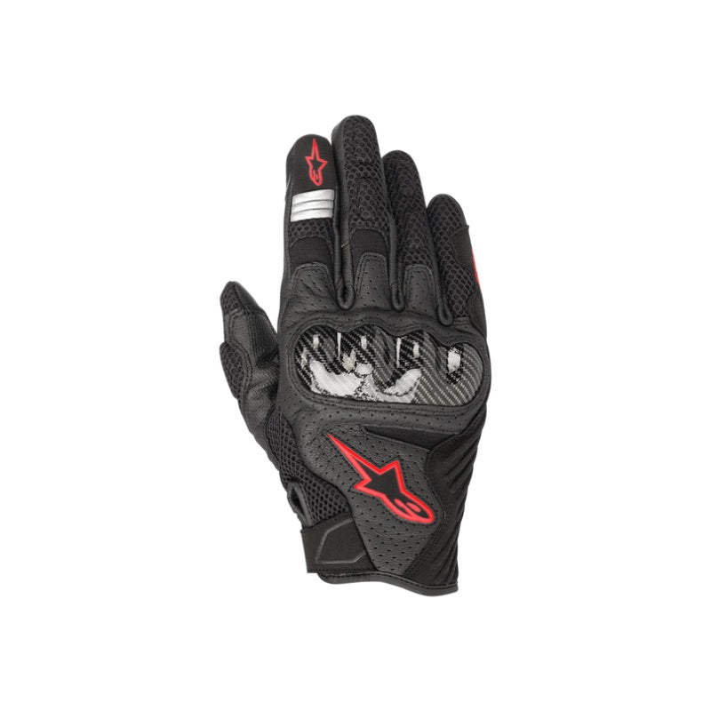 GUANTES ALPINESTARS SMX-1 AIR V2 NEGRO ROJO