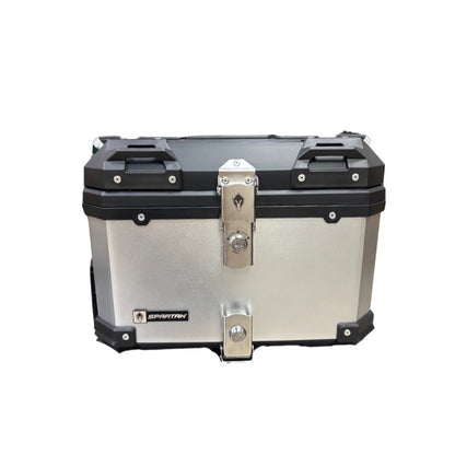 MALETERO SPARTAN 45LT GRIS NEGRO DOBLE LOCK