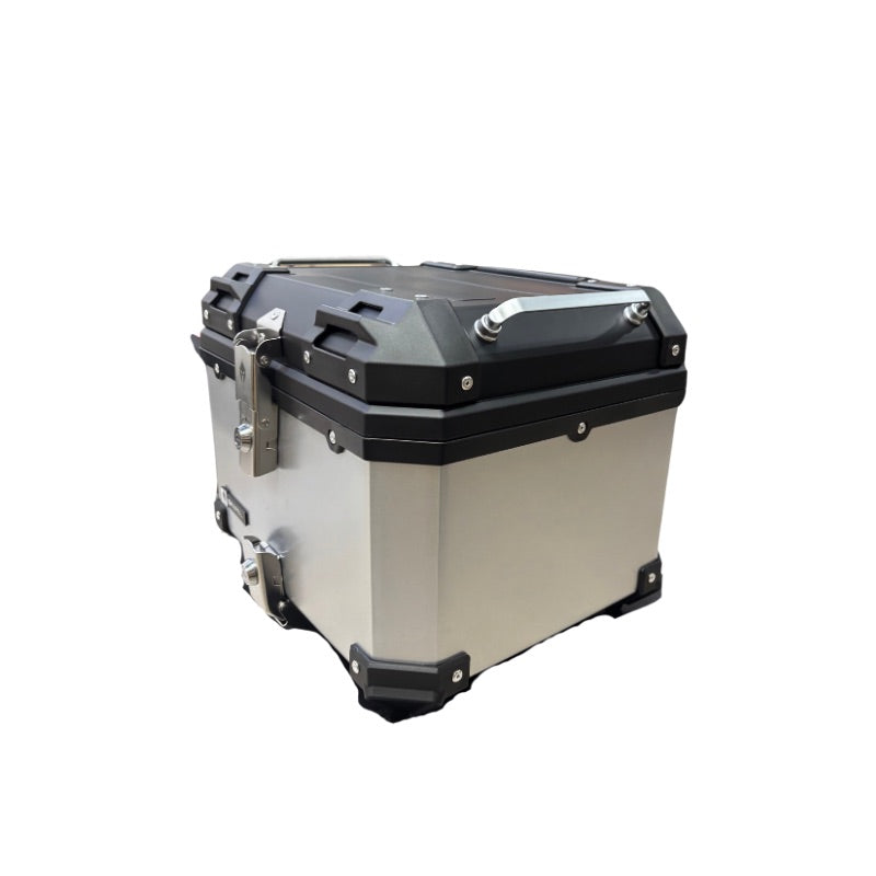 MALETERO SPARTAN 45LT GRIS NEGRO DOBLE LOCK