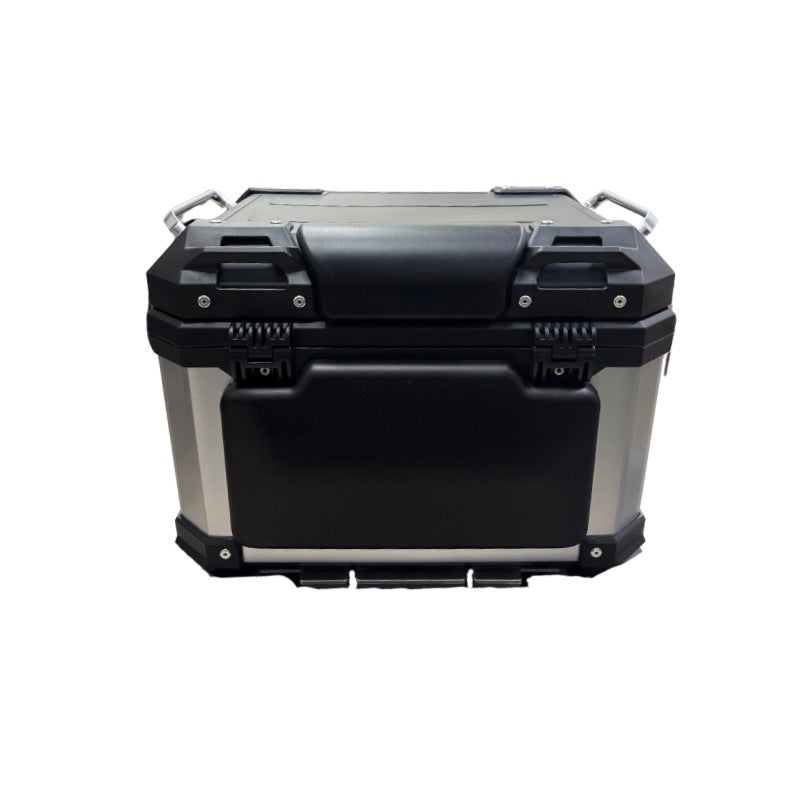 MALETERO SPARTAN 45LT GRIS NEGRO DOBLE LOCK