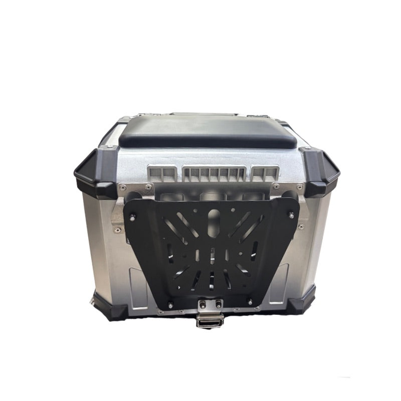 MALETERO SPARTAN 45LT GRIS NEGRO DOBLE LOCK