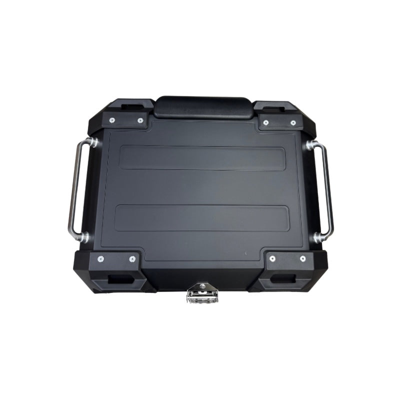 MALETERO SPARTAN 45LT GRIS NEGRO DOBLE LOCK