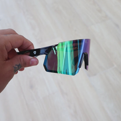 GAFAS GW CALIFORNIA NEGRO VERDE